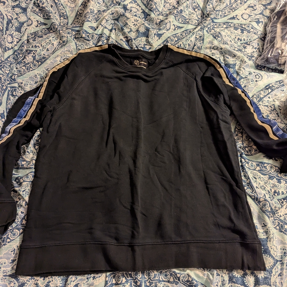 Original Use Black and Blue Crew Neck Sweatshirt Size XL